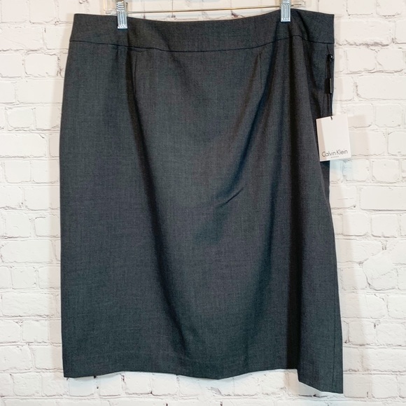 Calvin Klein Dresses & Skirts - NWT Calvin Klein Gray skirt